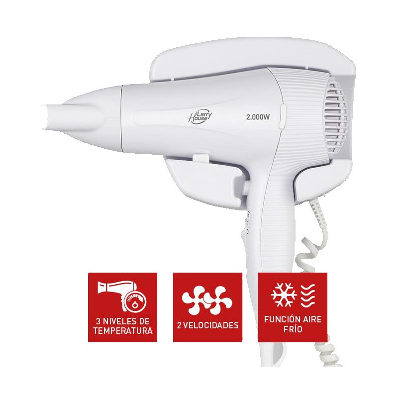 SECADOR PELO 2.000W LARRYHOUSE
