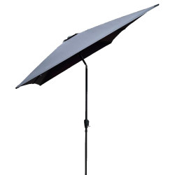PARASOL ANTRACITA INCLINABLE 2x3MTS
