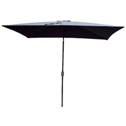 PARASOL ANTRACITA INCLINABLE 2x3MTS