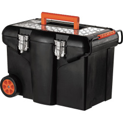 ARCON HERRAMIENTAS PLASTICO C/TAPA INOX. 58x38x40cm
