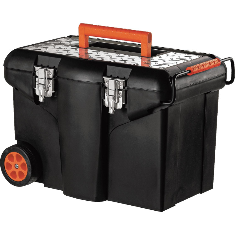 ARCON HERRAMIENTAS PLASTICO C/TAPA INOX. 58x38x40cm