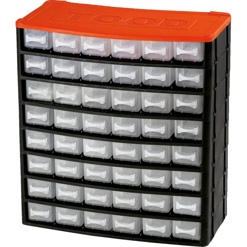 ORGANIZADOR 48 CAJONES PEQ. 33x16,5x35cm.