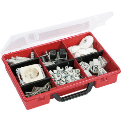 ORGANIZADOR COMPARTIM. 3 FIJOS 4 EXTRAIBLES 28x20x5,5cm.