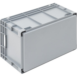 CAJA PLASTICO NB 60x40x32cm GRIS-NB 65 V1