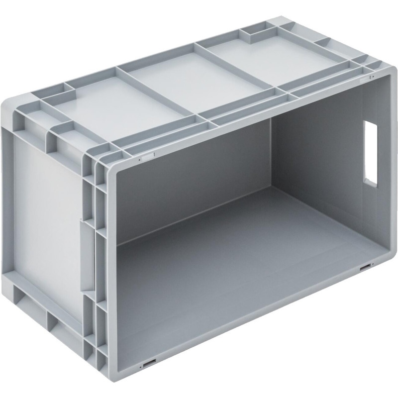 CAJA PLASTICO NB 60x40x32cm GRIS-NB 65 V1