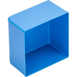 CAJA PARA ORGANIZADOR 10,8x10,8x6,3cm AZUL