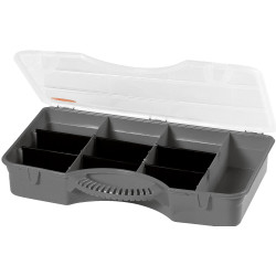 ORGANIZADOR 10 COMPARTIM. EXTRAIBLES 36x24x7cm NEGRO -TO 710