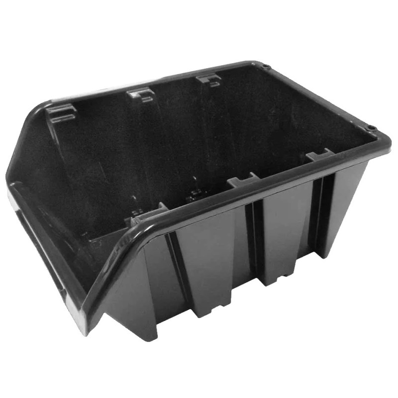 GAVETA APLILABLE 4L. 23,8x15,8x12cm.NEGRA-SB 040 P