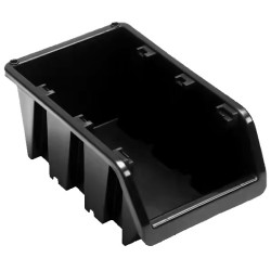 GAVETA APLILABLE 10L. 29,8x19,8x15cm NEGRA-SB 100 P