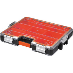 ORGANIZADOR PLASTICO C/CIERRE METAL 45,5x37,5x8cm TO745