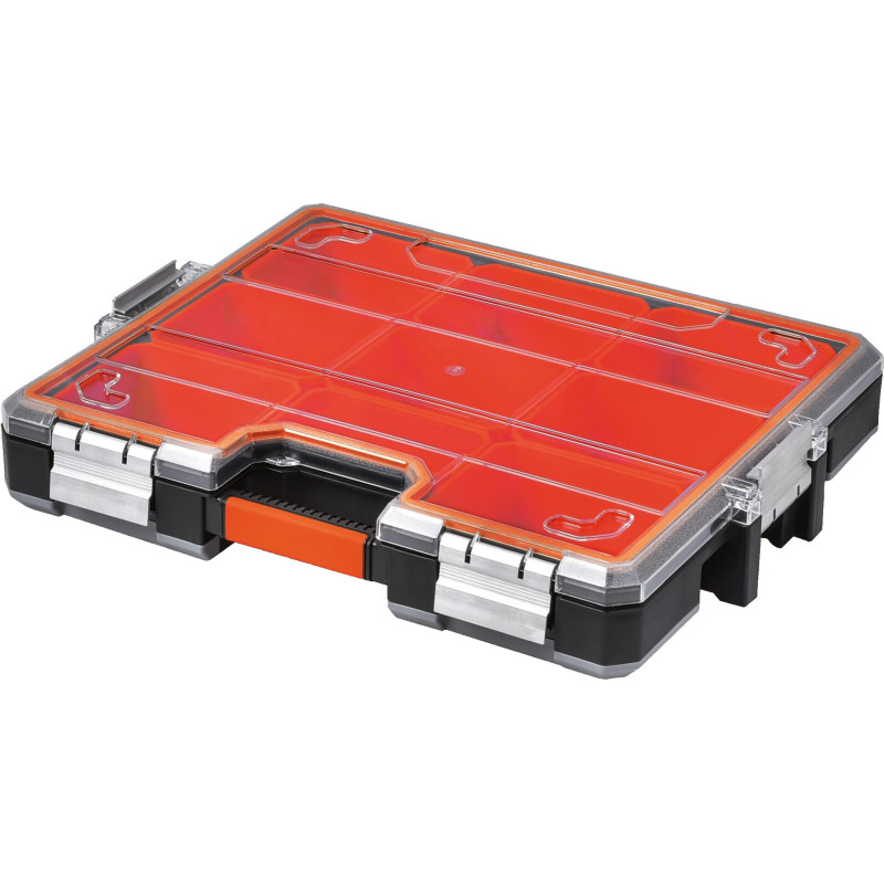 ORGANIZADOR PLASTICO C/CIERRE METAL 45,5x37,5x8cm TO745