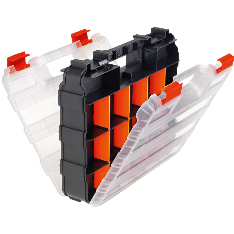ORGANIZADOR DOBLE PLASTICO 32x26x8cm TO7421
