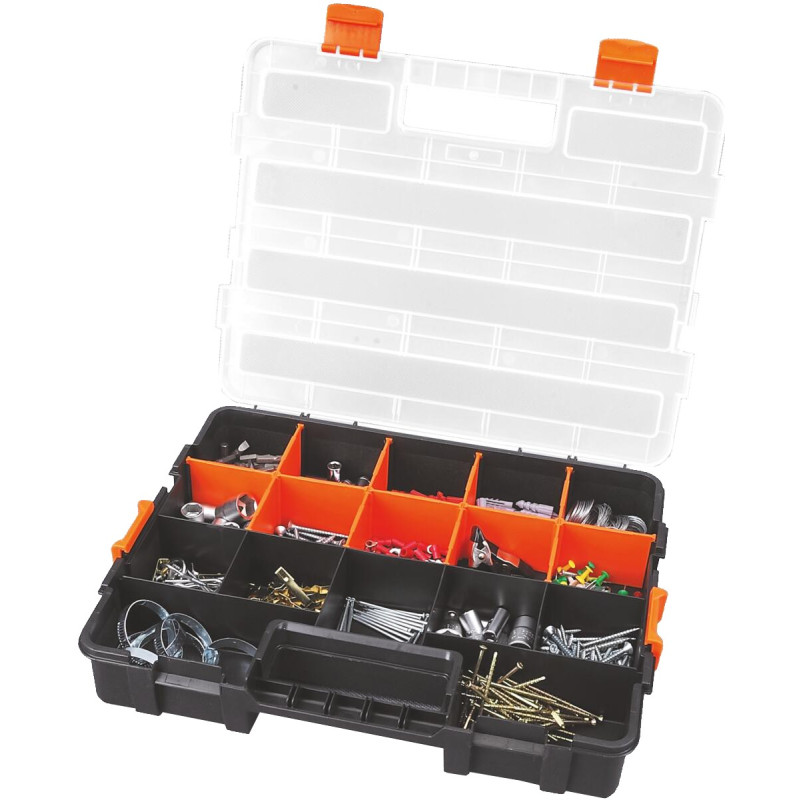 ORGANIZADOR DOBLE PLASTICO 32x26x8cm TO7421