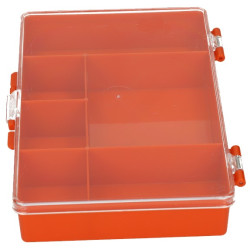 CAJA HERRAMIENTA PLASTICO 6 COMPARTIMENTOS 190x130x35
