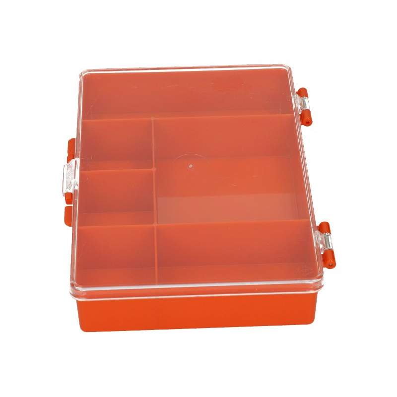 CAJA HERRAMIENTA PLASTICO 6 COMPARTIMENTOS 190x130x35