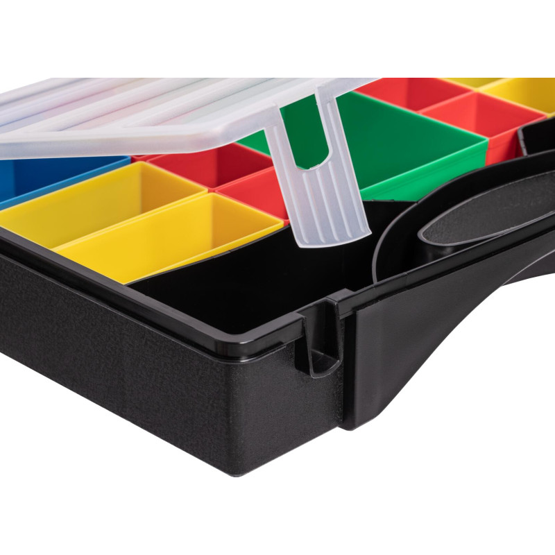 ORGANIZADOR PLASTICO 19 COMPARTIMENTOS 460x320x80