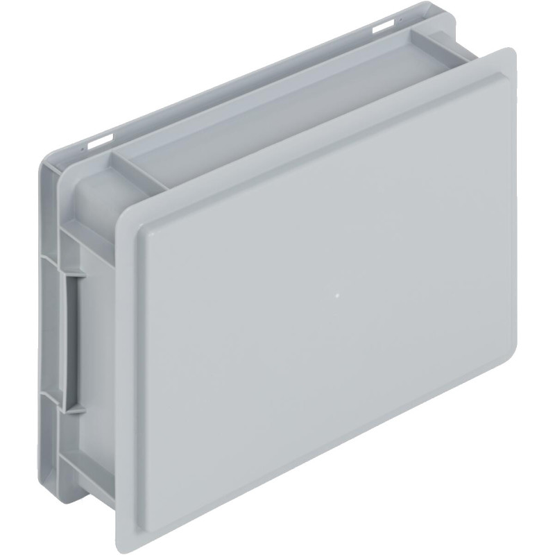 CAJA PLASTICO NB 40x30x12cm GRIS-NB 10 V1