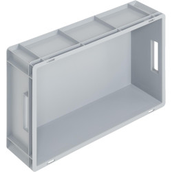 CAJA PLASTICO NB 60x40x17cm GRIS-NB 34 V1