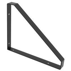 ESCUADRA TRIANGULAR BALDA 18/235 NEGRO PORO