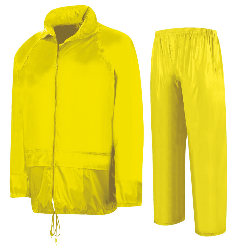 TRAJE AGUA INGENIERO POL/PVC YELL
