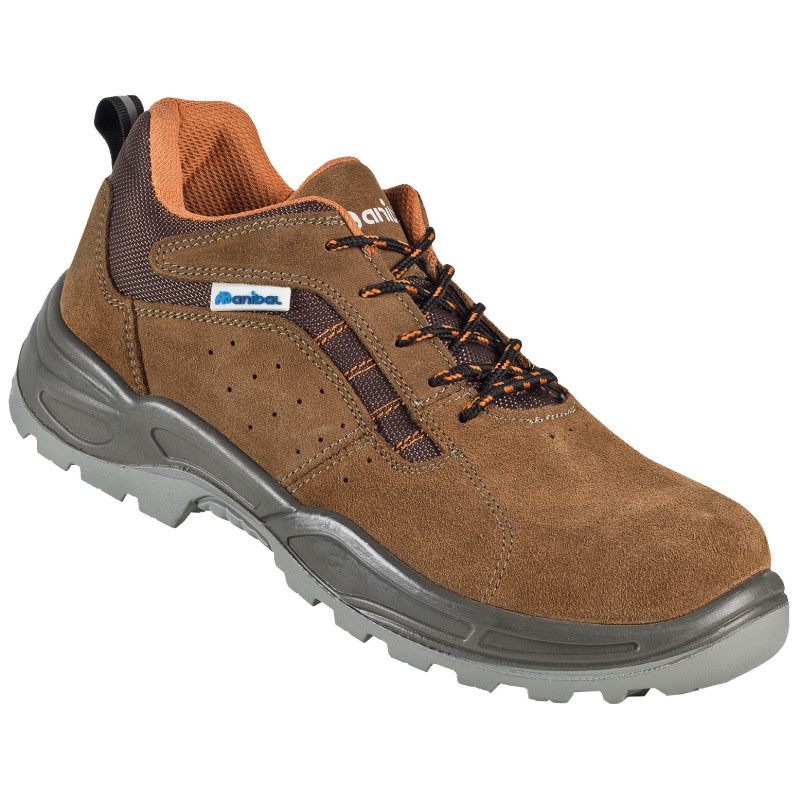 ZAPATO MOD. LUSITANIA PIEL SERRAJE MARRON