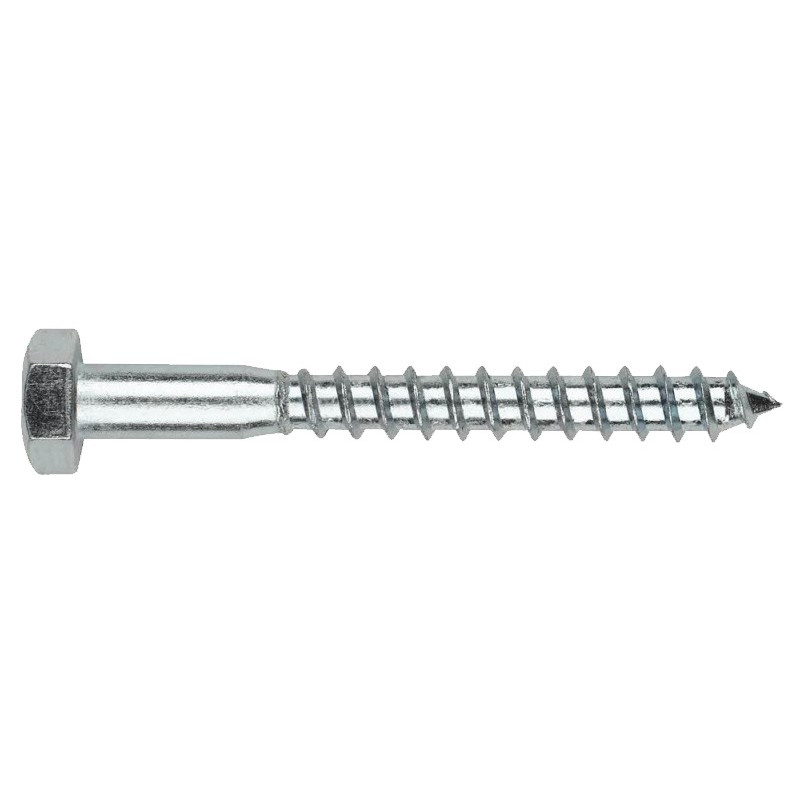 TORNILLO BARRAQUERO ZINC. DIN 571 8x40mm