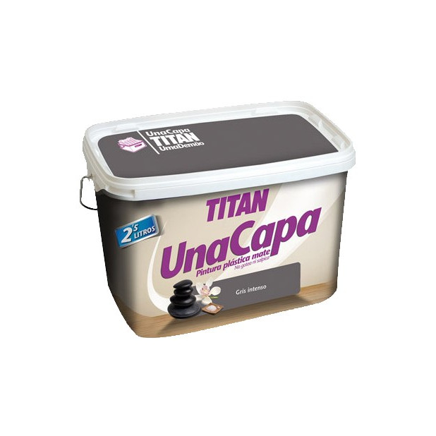 TITAN UNA CAPA 2,5LTS. GRIS INTENSO