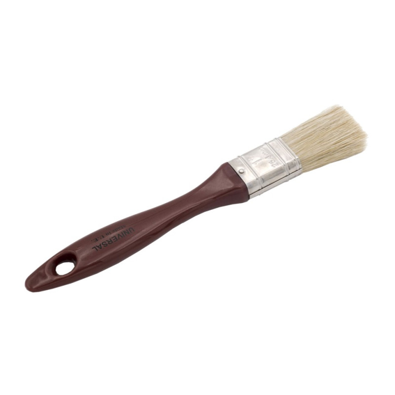 BROCHA SUPER BLANCA M. MARRON 1.