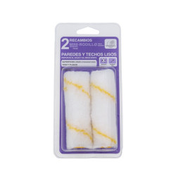 PACK 2 RECAMBIOS PAREDES-TECHOS LISOS 11CM