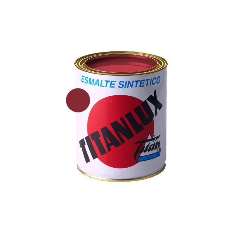 TITANLUX ESMALTE SINTETICO ROJO VIVO BTE 750ML