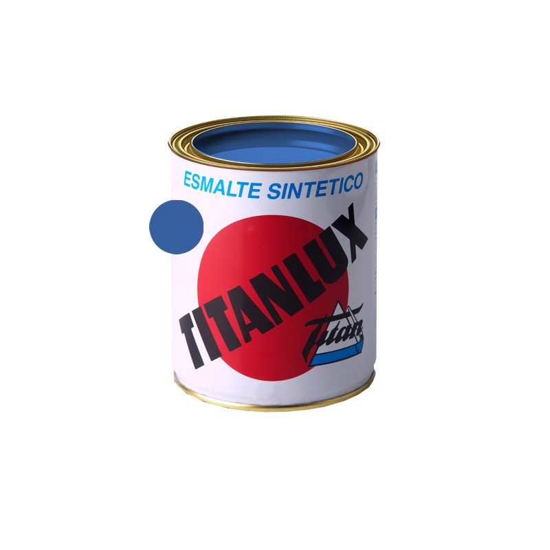TITANLUX ESMALTE SINTETICO AZUL LUMINOSO 4L