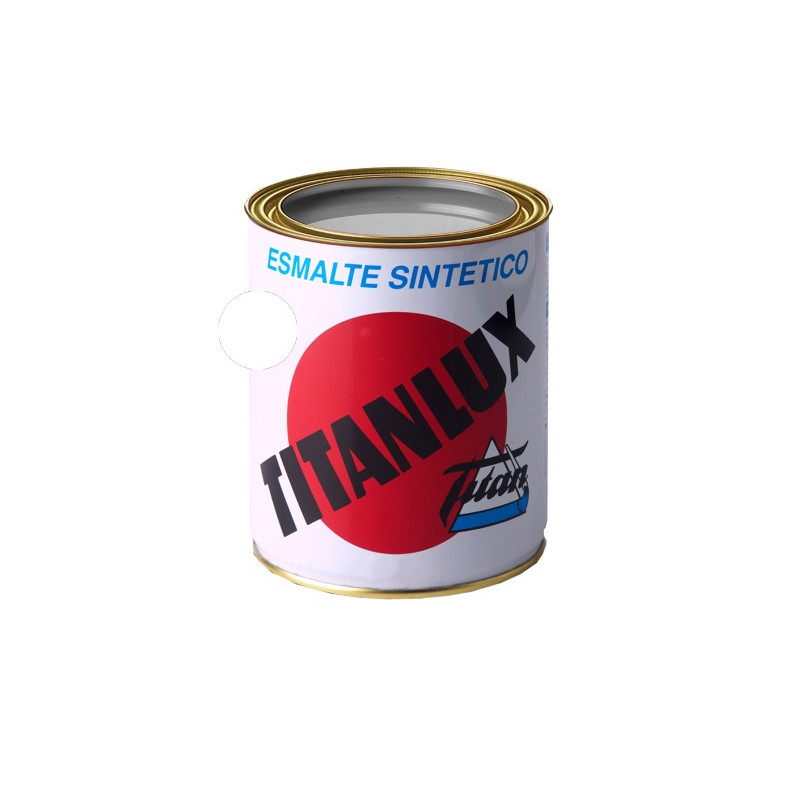 TITANLUX ESMALTE SINTETICO BLANCO MATE 4L