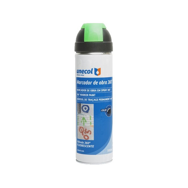 SPRAY MARCADOR VERDE 360º 500ML