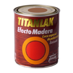 TITANLAK 750ML EFECTO MADERA SAPELI
