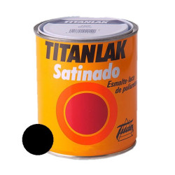 TITANLAK 750ML SATINADO NEGRO