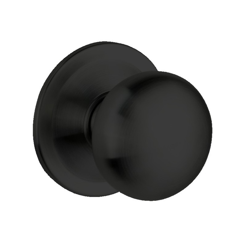 POMO PUERTA REDONDO SV172 P NEGRO INOX
