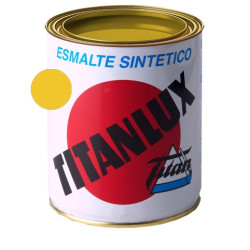 TITANLUX ESMALTE SINTETICO AMARILLO REAL 375ML (DESCAT)