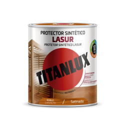TITANLUX PROTECTOR LASUR SINT.SATINADO ROBLE 750ML