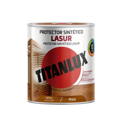 TITANLUX PROTECTOR LASUR SINT. MATE NOGAL 4LTS