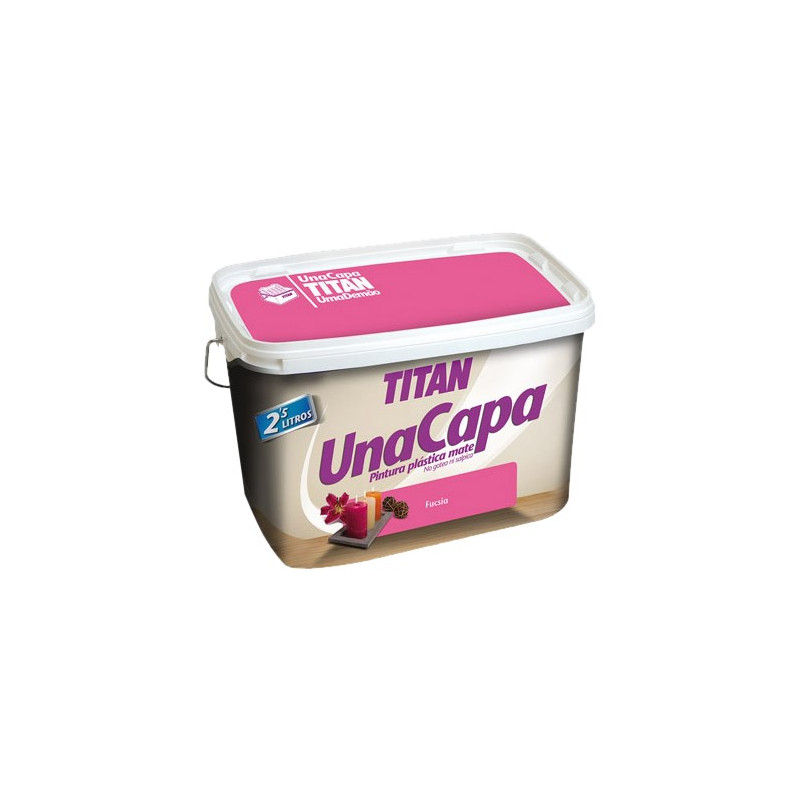 TITAN UNA CAPA 2,5LTS. FUCSIA