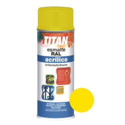 SPRAY ESM. ACRILICO AMARILLO RAL1021 400ML