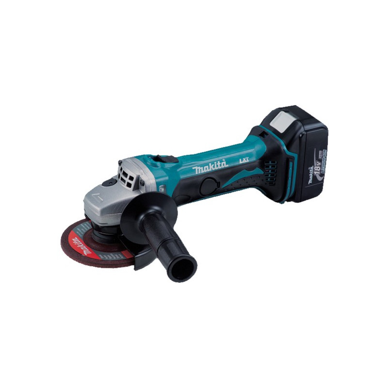 AMOLADORA MAKITA BATERIA LITIO 18V-4.AH 115MM DGA452RME