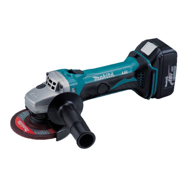 AMOLADORA MAKITA BATERIA LITIO 18V-4.AH 115MM DGA452RME