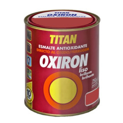 OXIRON ESMALTE LISO BRILLANTE ROJO 750ML
