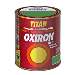 OXIRON ESMALTE LISO BRILLANTE VERDE PRADERA 750ML