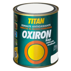 OXIRON ESMALTE LISO SATINADO BLANCO 750ML