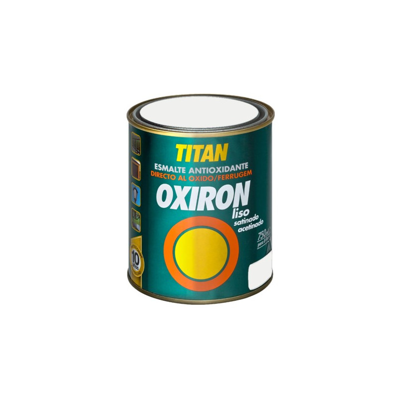 OXIRON ESMALTE LISO SATINADO BLANCO 750ML
