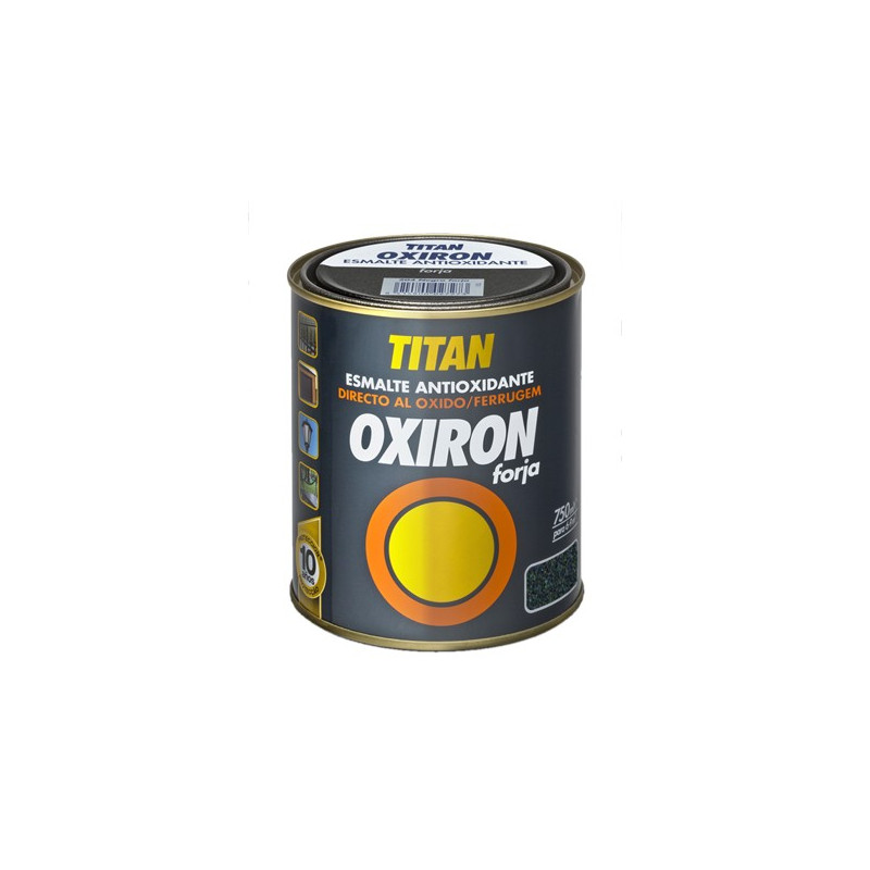 OXIRON ESMALTE FORJA NEGRO 750ML