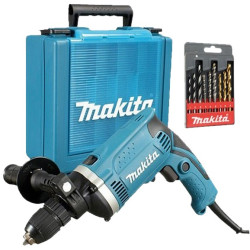 TALADRO MAKITA PERCUTOR 710W + JG BROCAS HP1631KSP
