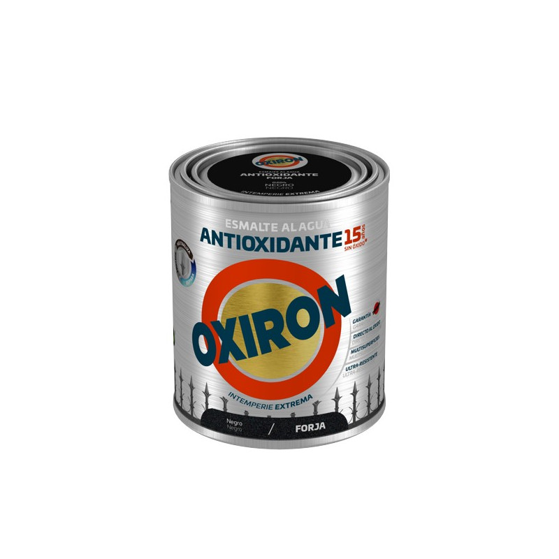 OXIRON AL AGUA FORJA NEGRO 750ML